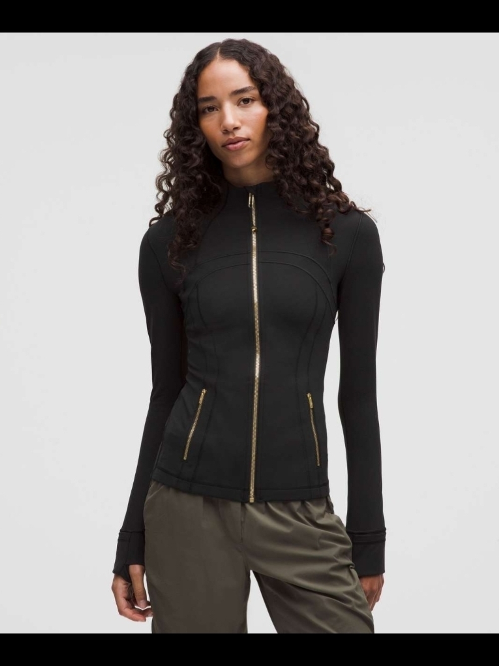 Define Jacket *Nulu - Black/Gold/Gold - 10